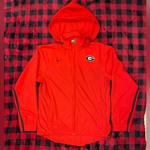 Early 2000s Georgia Bulldogs Nike Team Full Zip Windbreaker